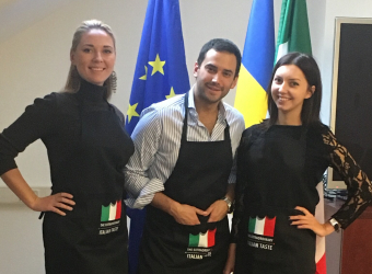 Виробництво промо-матеріалів для Посольства Італії в Україні – 2018